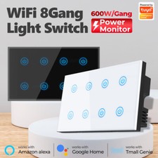 Interruttore luce touch 8 velocità Tuya Smart WiFi per Alexa Google Home Smart Life