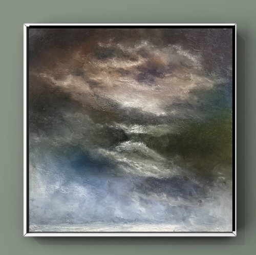 60x60 olio tela hjmarsh - tela,