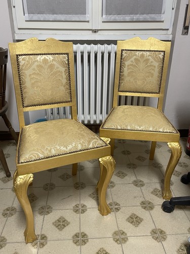 Coppia sedie antiche - coppia,
