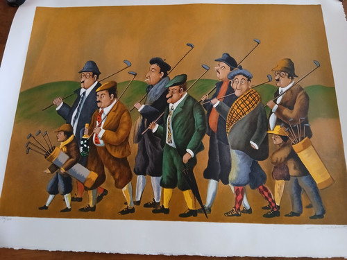 Superbe grande litho guy - superbe,