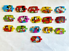 MIO LOCATELLI PLASTECO HIT PARADE SERIE COMPLETA 1/16 DISNEY NUOVA