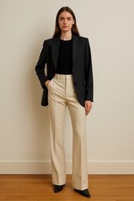 Zara X Kate Moss Linen Flaren