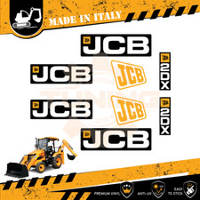 Decalcomania Adesivi Mezzi da Lavoro JCB 2DX