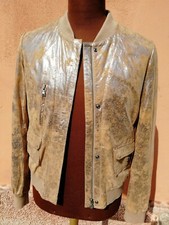 GIUBBOTTO DONNA GUESS IN PELLE DI VITELLO 