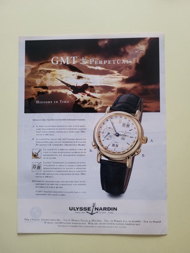 Ulisse nardin gmt perpetual - nardin,