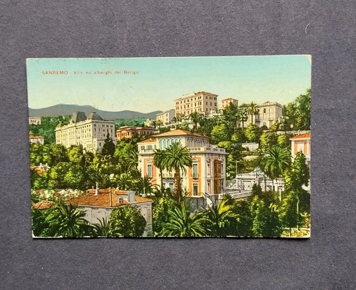 Cartolina sanremo - cartolina,