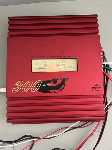 Amplificatore auto vintage