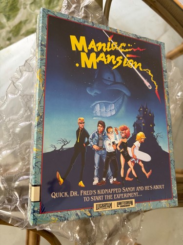 Maniac mansion big box - maniac,