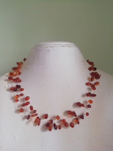 Collana ambra naturale - collana,