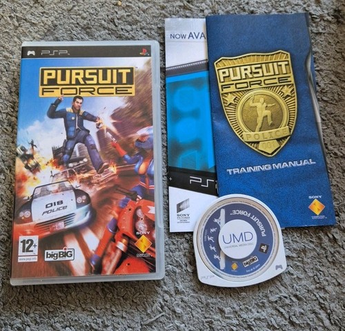 Sony psp pursuit force - psp,
