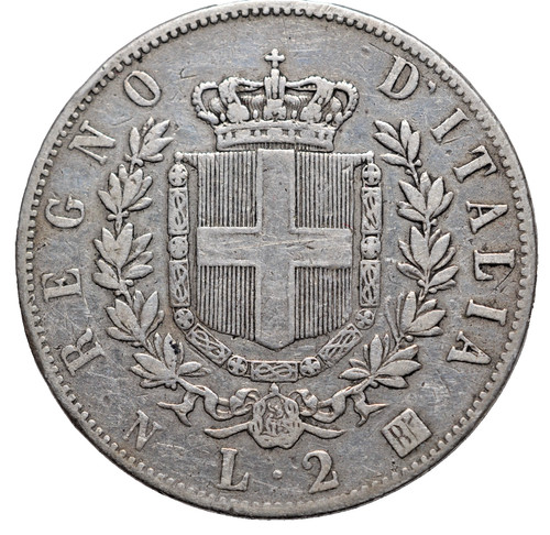 Lire 1863 stemma - stemma,