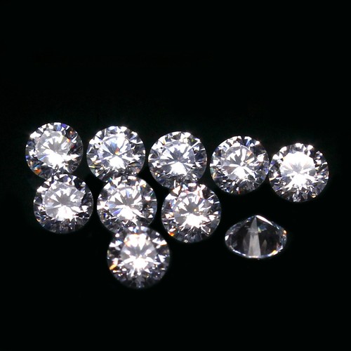 Diamante bianco tondo - , naturale