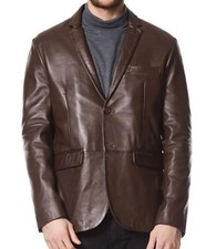 Blazer uomo 100% vera pelle