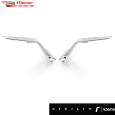 Specchietti Rizoma Stealth Silver Yamaha T MAX 560 2022 Coppia Per Moto