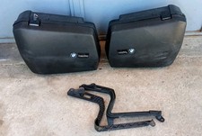 BMW K100 Set Valigie laterali Con Staffe E Chiavi, BMW Side Cases Key E Brackets