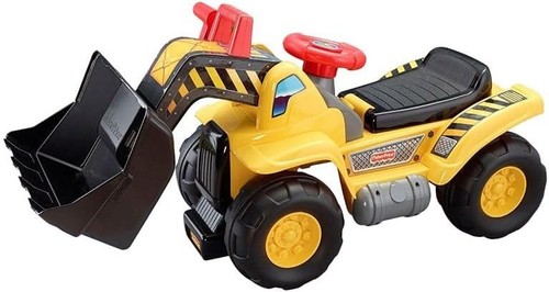Fisher price primi passi - passi, ruspa