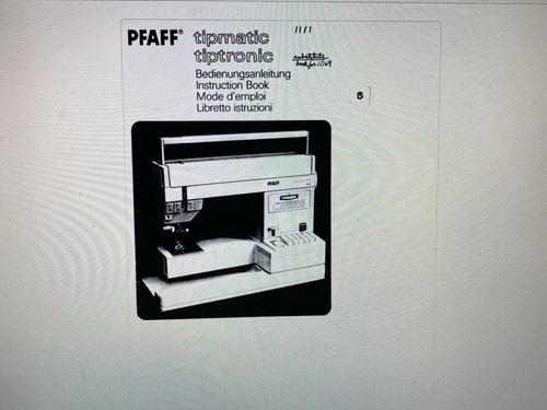 Pfaff tipmatic tiptronic - tipmatic,