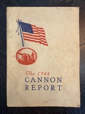The 1944 Cannon Report Senior
