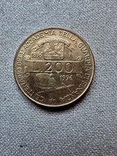 Moneta da 200 lire del 1996