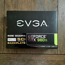 Sealed evga geforce - sealed, 980