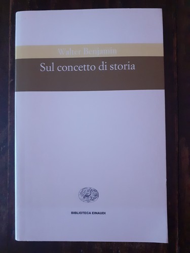 Walter benjamin sul - benjamin, concetto