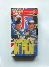 F1 1992 CAMPIONATI IN FILM  VHS  AUTOSPRINT CRONO
