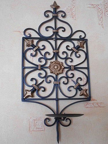 Applique porta candela - pz.,