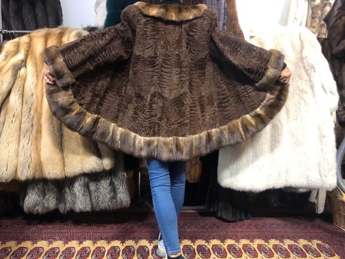 Cappotto pelliccia di - in,