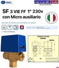 MUT MECCANICA SF 1" VALVOLA