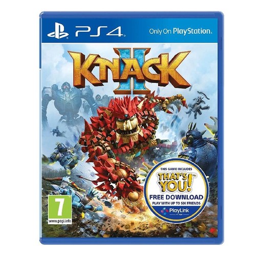 Jeu ps4 knack - knack, 2