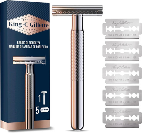 King gillette rasoio di - king,