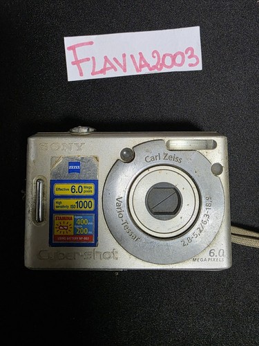 Sony cyber shot 0mp silver - sony, cyber-shot
