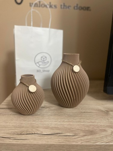 Vaso spirale stampa - spirale,