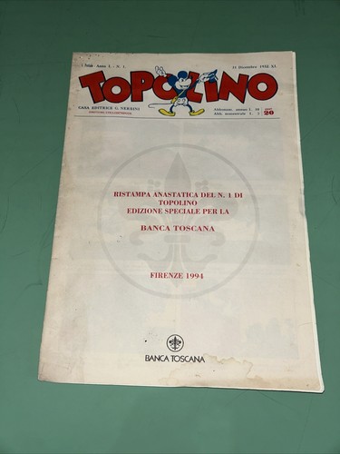 Topolino giornale 1932 copia - topolino, 1