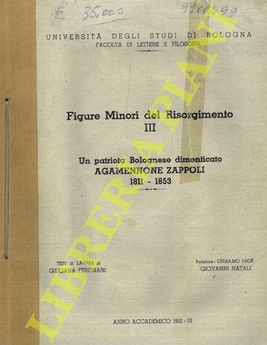 Fergnani giulia un patriota - -,
