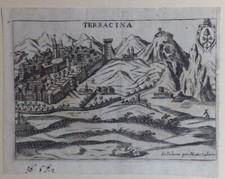 Stampa Antica Pianta Veduta