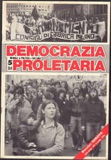Democrazia proletaria mensile - democrazia,