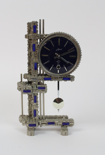 Orologio tavolo brutalista - orologio, da