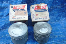 Yamaha XS1 XS1 B XS2 TX650 1970-1973 2x pistoni 2° oversize 2x pistone 2ND O/S