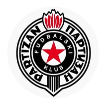 FK PARTIZAN BELGRADO ADESIVO