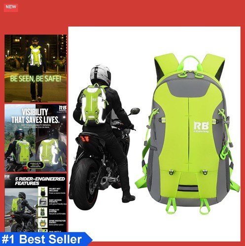 Zaino moto riflettente viz - riflettente, hi