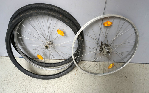 Set ruote pollici - 28, con