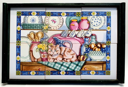 Vassoio legno ceramica - in,