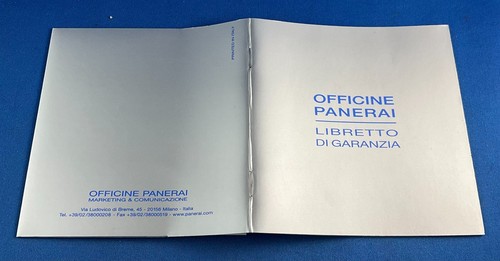 Panerai instruction watch - panerai,
