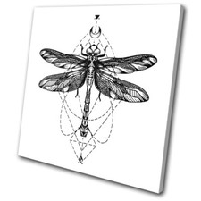 Dragonfly Tattoo Sketch