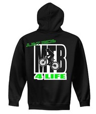 FELPA CON CAPPUCCIO JUST RIDE