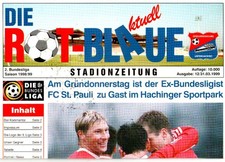 Programma Unterhaching - FC St Pauli Bundeslige 1999