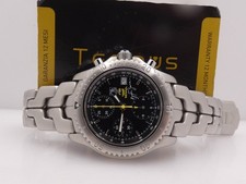 CHRONO TAG HEUER LINK AYRTON SENNA CT2115 +BOX AUTOMATIC ACCIAIO '2000s OROLOGIO