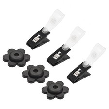 Garden Flag Rubber Flower Caps