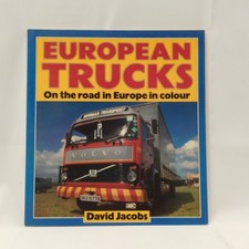 Libro European trucks On the road in Europe in colour David Jacobs 1983